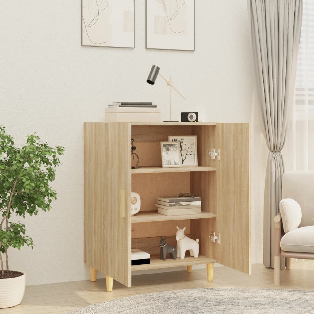 Komoda boja hrasta sonome 70x34x90 cm od konstruiranog drva