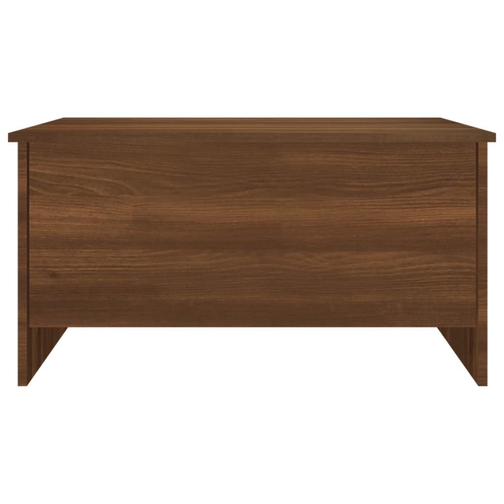Stolić za kavu smeđi hrast 80x55,5x41,5 cm konstruirano drvo