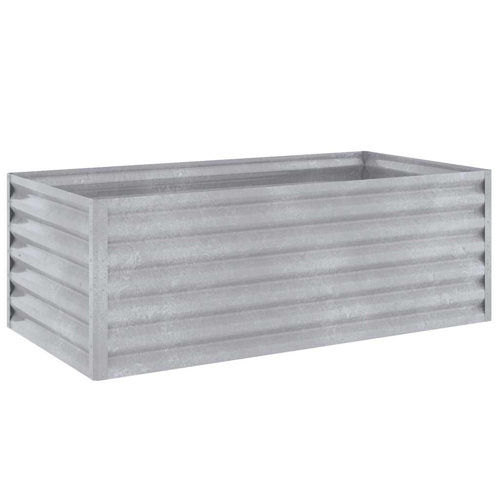 Povišena vrtna gredica 100x50x36 cm Corten čelik