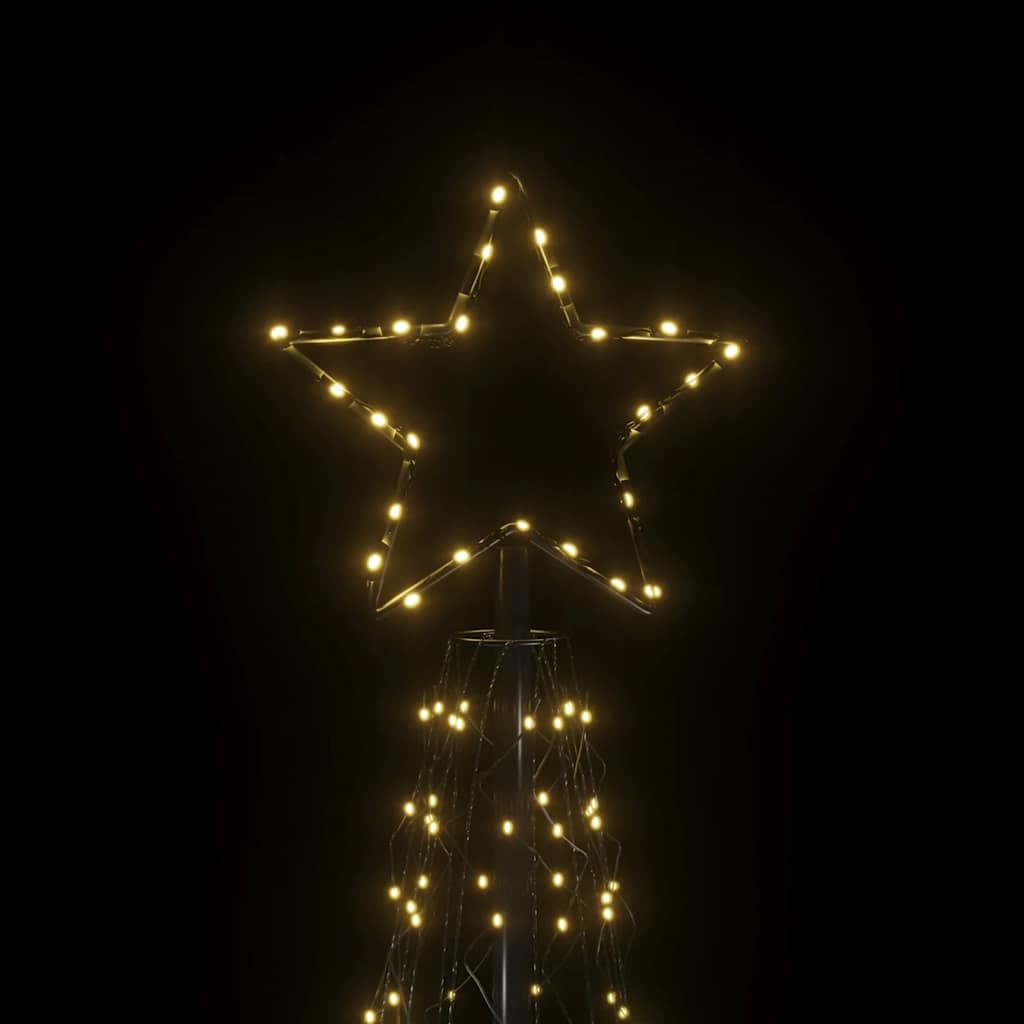 Božićno drvce u češeru toplo bijelo 500 LED dioda 100x300 cm