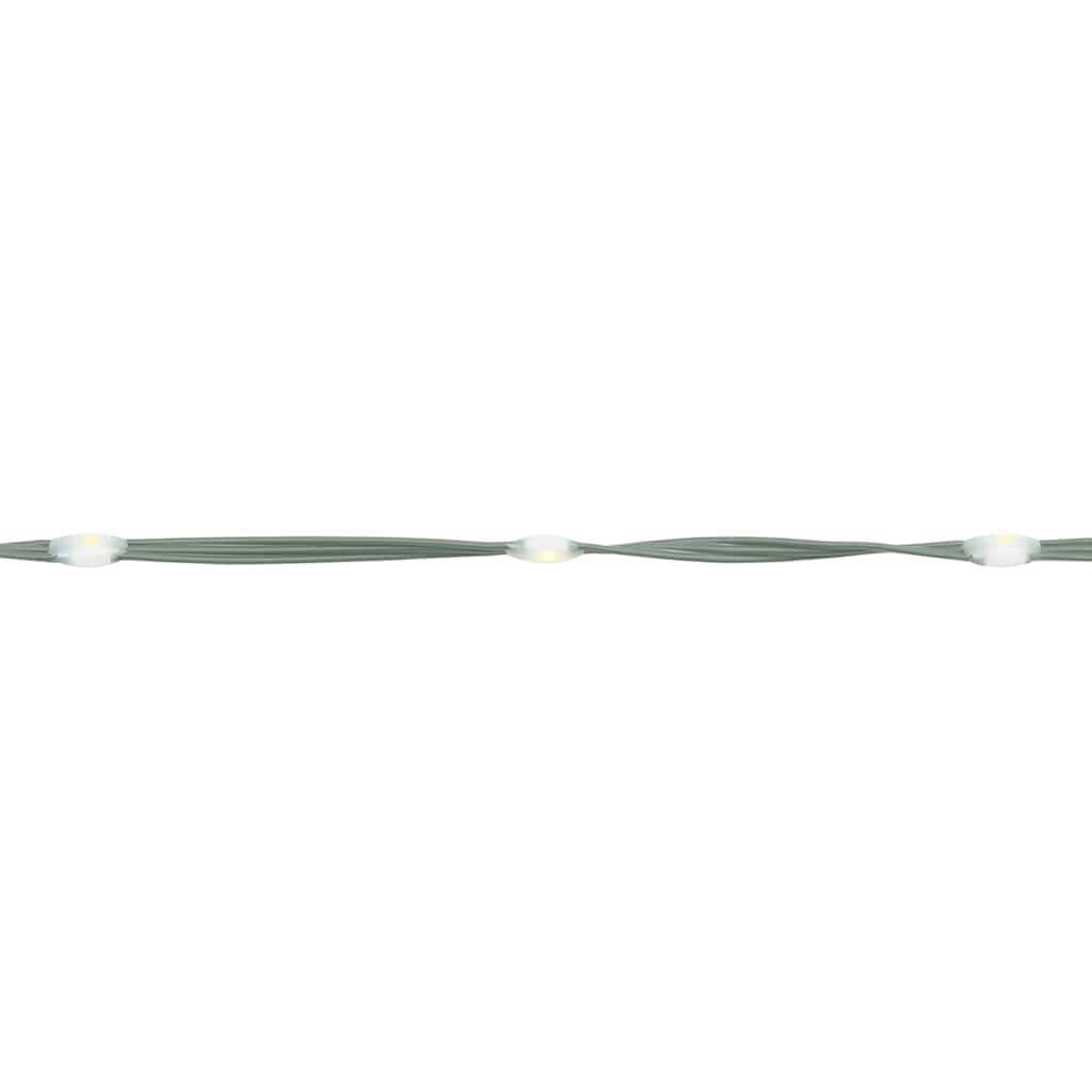 Božićno drvce u češeru toplo bijelo 500 LED dioda 100x300 cm