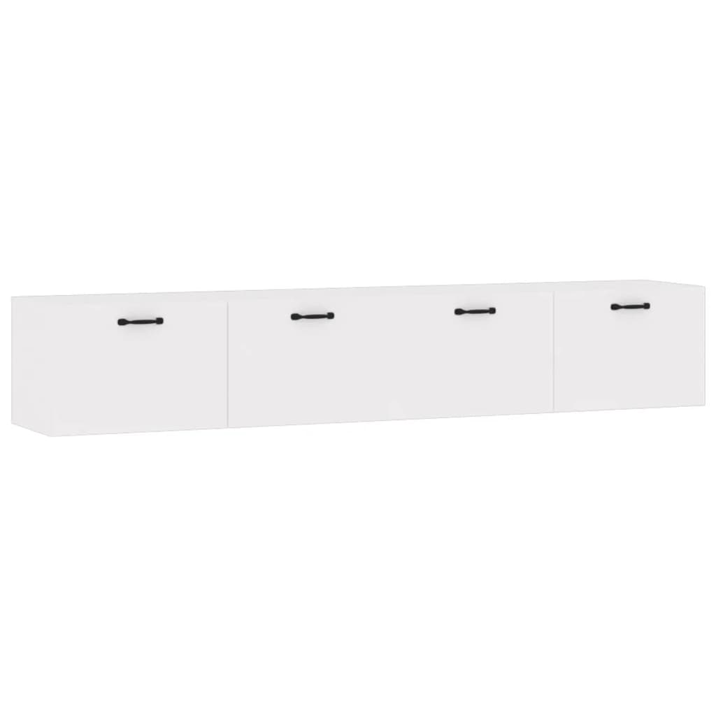 Zidni ormarići 2 kom bijeli 100x36,5x35 cm konstruirano drvo