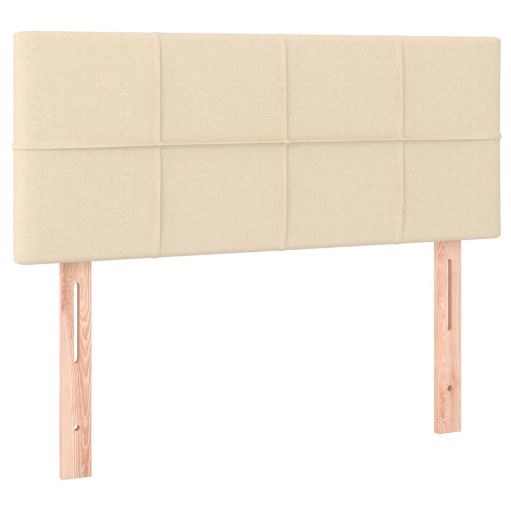 Uzglavlje krem 90x5x78/88 cm od tkanine