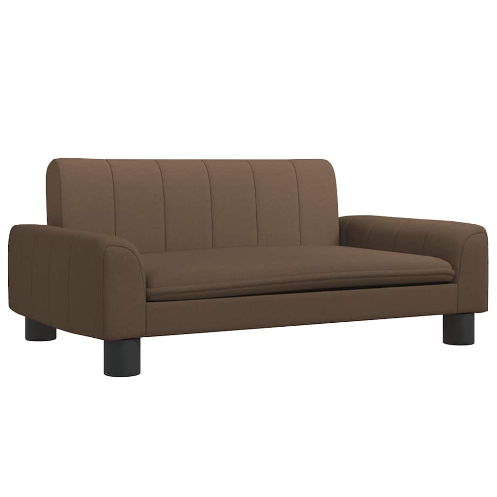 Krevet za pse smeđi 70 x 45 x 30 cm od tkanine