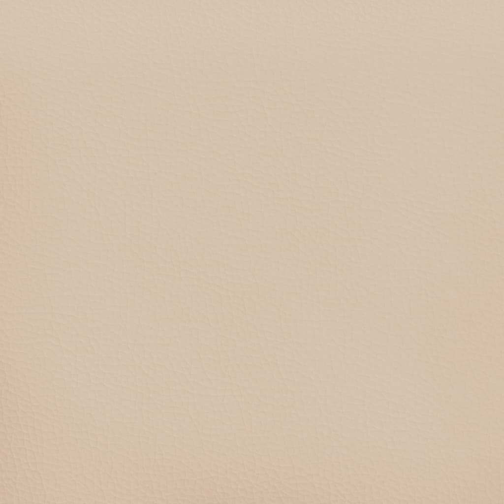 Uzglavlje Cappuccino 80x5x118/128 cm Imitacija kože