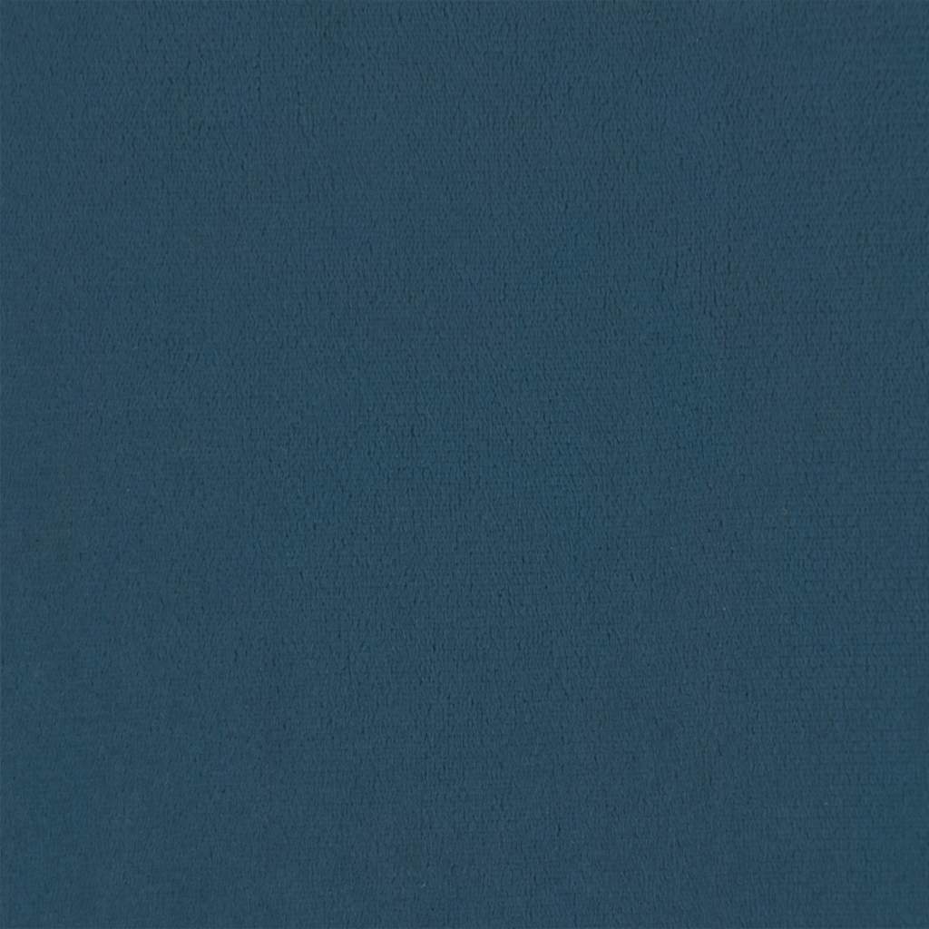 LED uzglavlje tamnoplavo 183 x 16 x 118/128 cm od tkanine