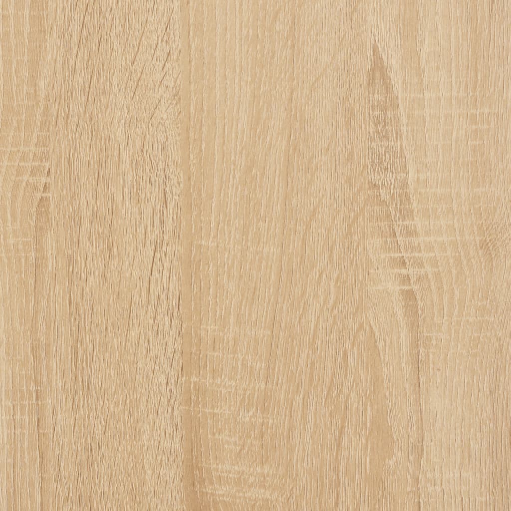 Regal za knjige s 5 razina boja hrasta 76 x 32 x 158 cm drveni