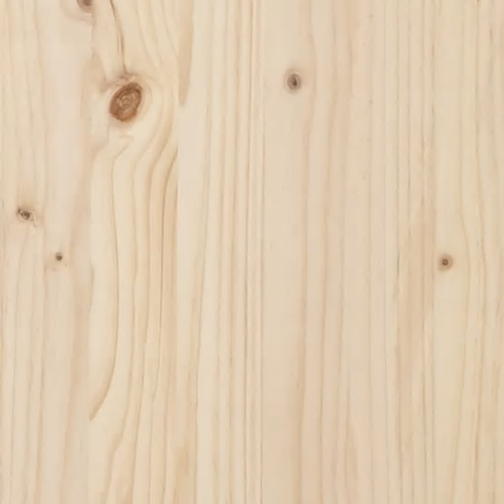 Vrtna klupa s gabionskim dizajnom 103x44x42 cm masivna borovina