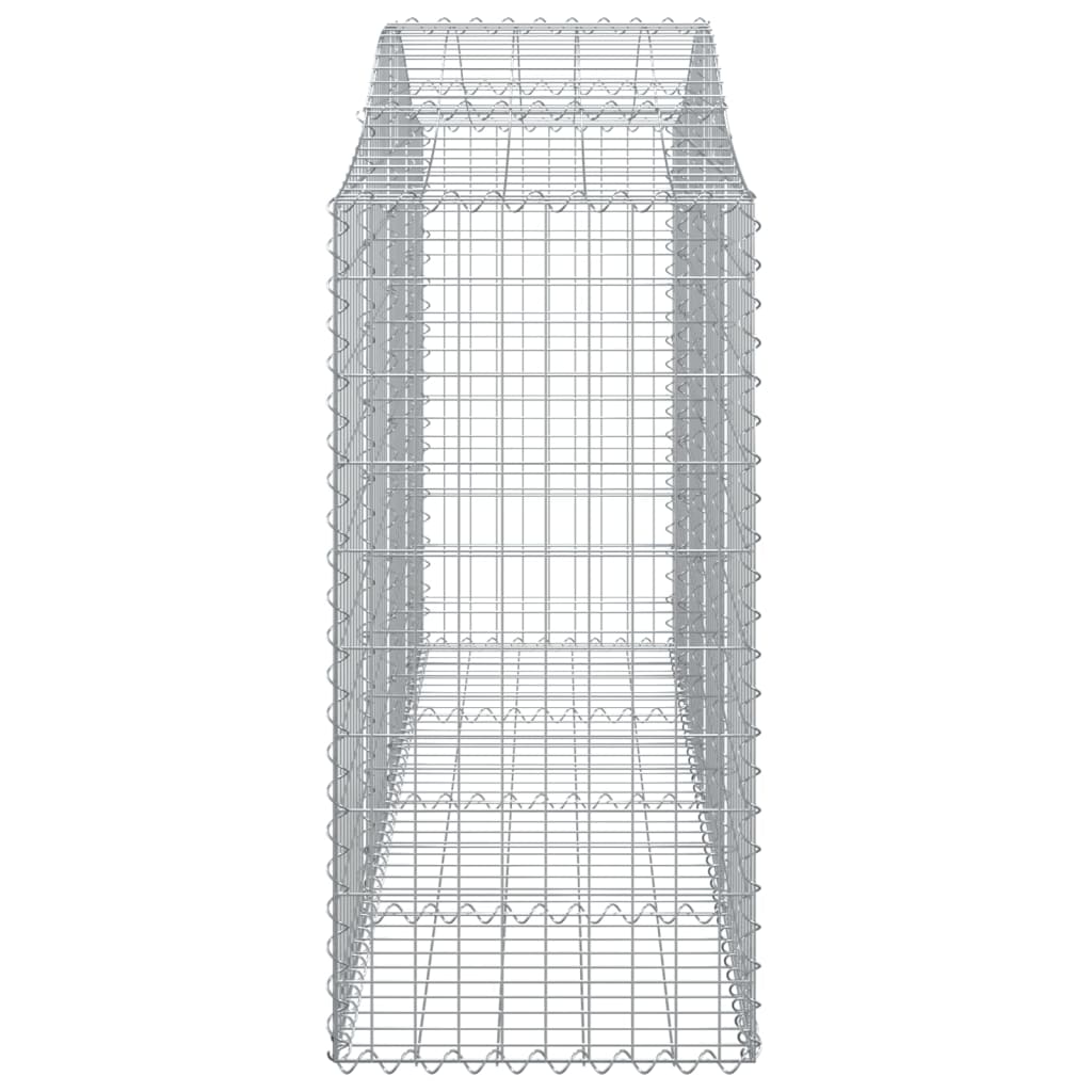 Lučne gabionske košare 12kom 200x50x100/120cm pocinčano željezo