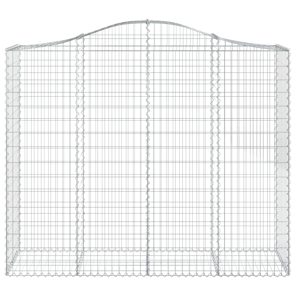 Lučne gabionske košare 20kom 200x50x160/180cm pocinčano željezo