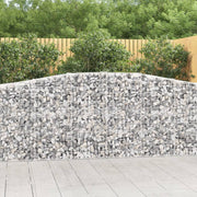 Lučne gabionske košare 5 kom 400x50x100/120cm pocinčano željezo