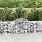 Lučne gabionske košare 12 kom 200x50x80/100cm pocinčano željezo