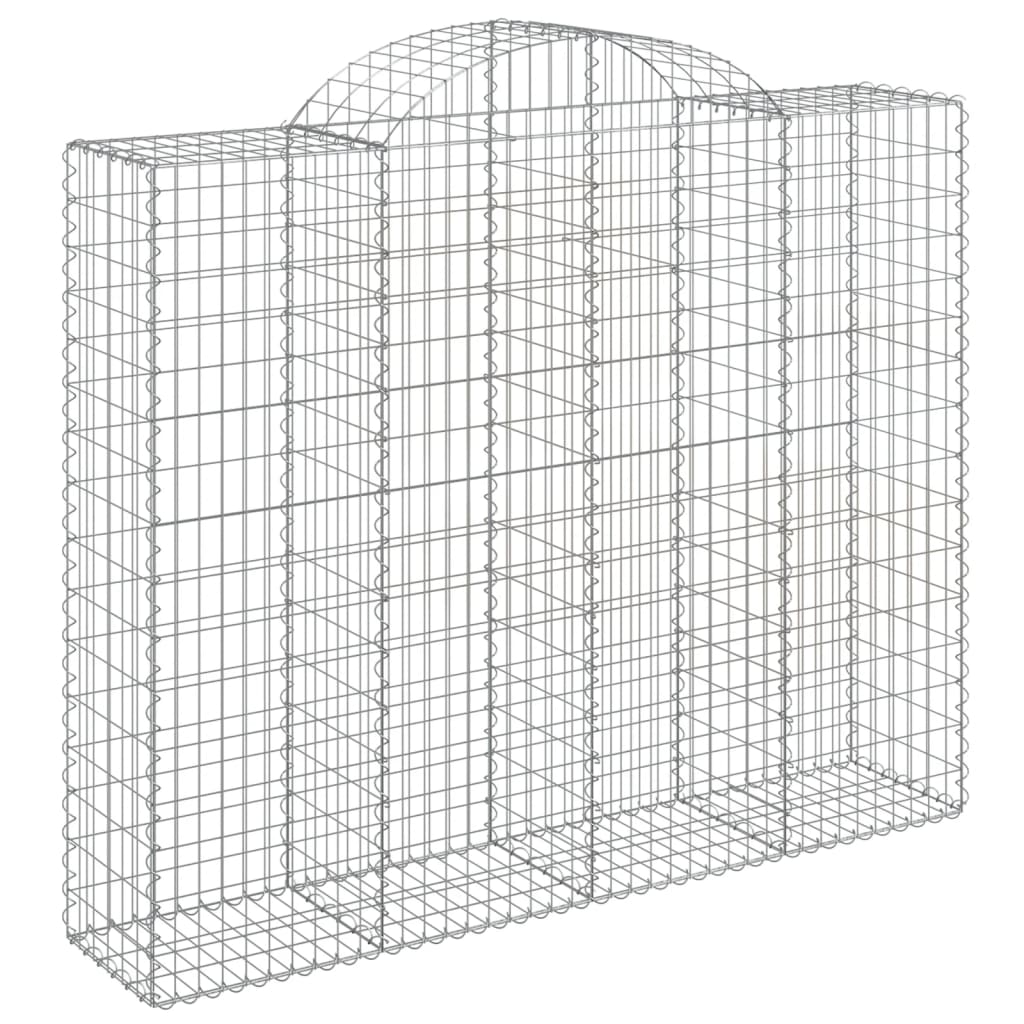 Lučne gabionske košare 20kom 200x50x160/180cm pocinčano željezo