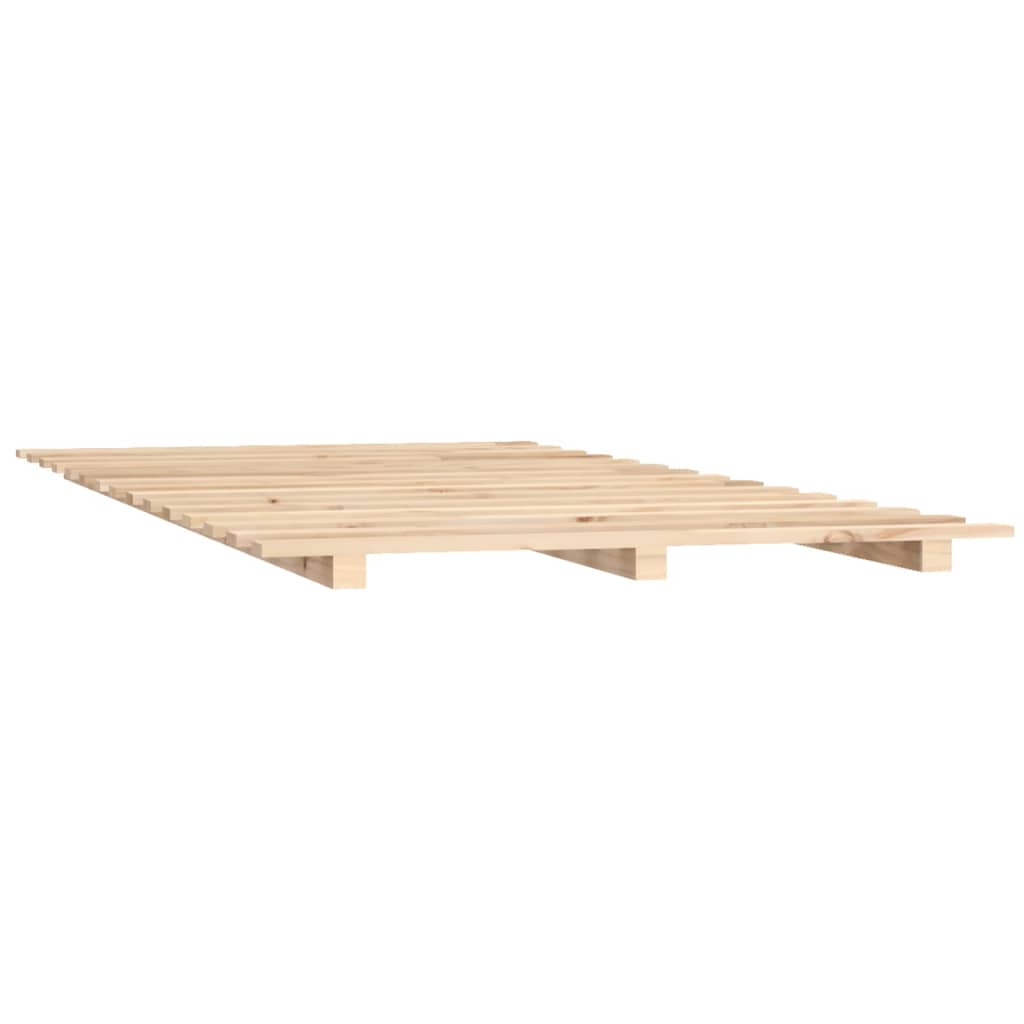 Okvir za krevet 100 x 200 cm od masivne borovine