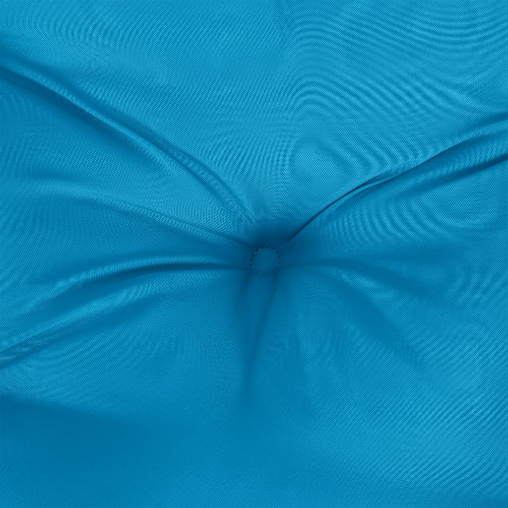 Jastuci za palete 2 kom svjetloplavi od tkanine