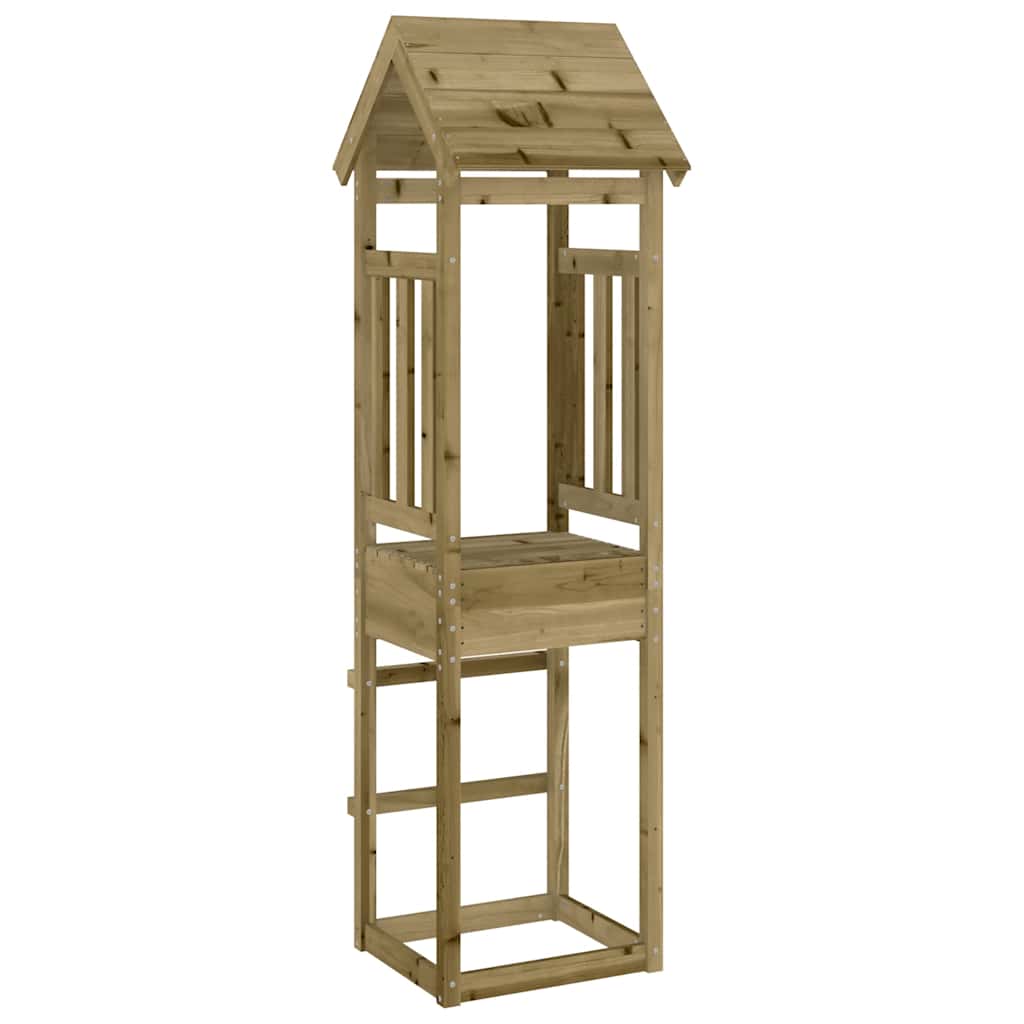 Toranj za igru 52,5x46,5x206,5 cm od impregnirane borovine