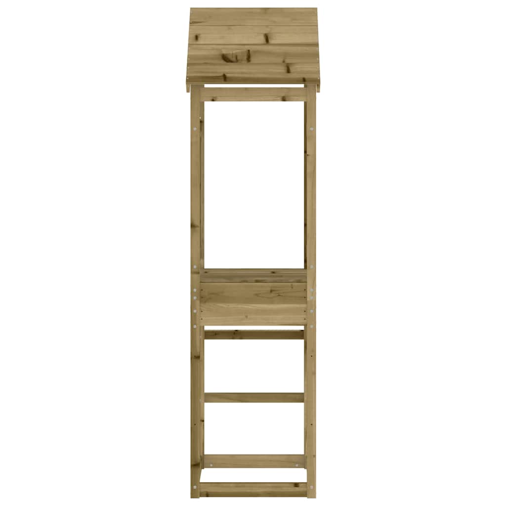 Toranj za igru 52,5x46,5x206,5 cm od impregnirane borovine