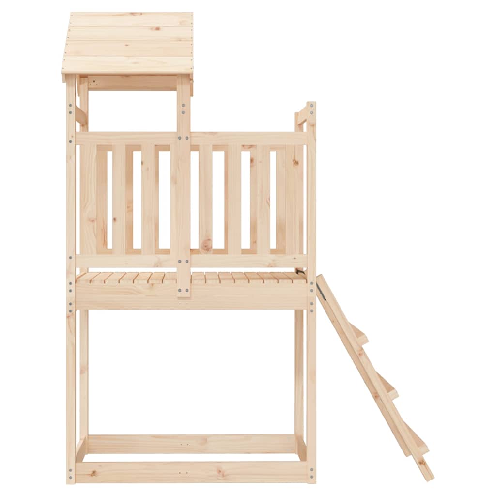 Vanjski set za igru 53 x 110 x 214 cm od masivne borovine