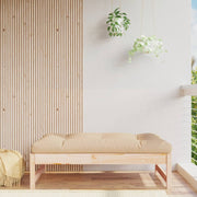 Vrtni tabure 120 x 80 cm od masivne borovine