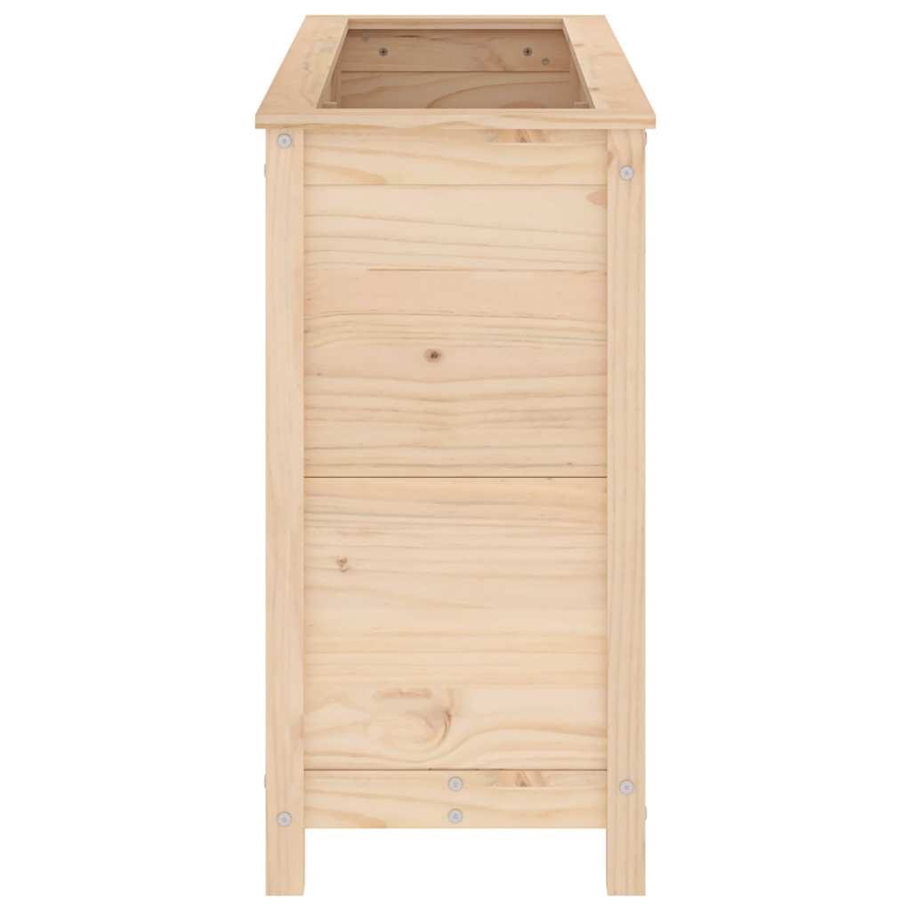 Povišena vrtna gredica 119,5 x 40 x 78 cm od masivne borovine