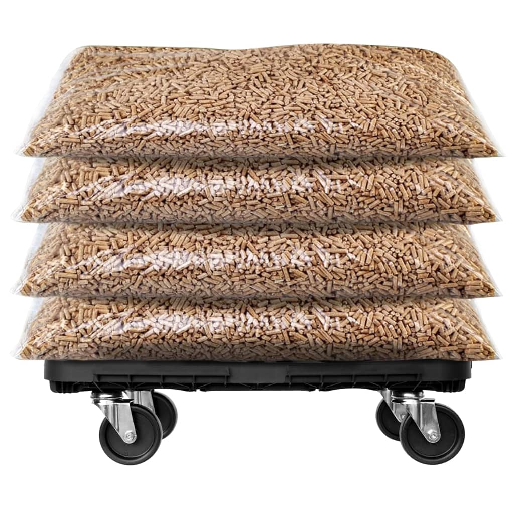 Transportna kolica Crna polipropilen 300 kg
