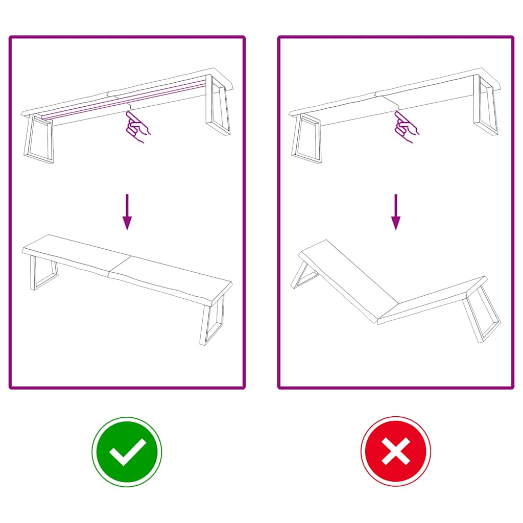 Kupaonska radna ploča svjetlosmeđa 180x40x(2-4) cm masivno drvo