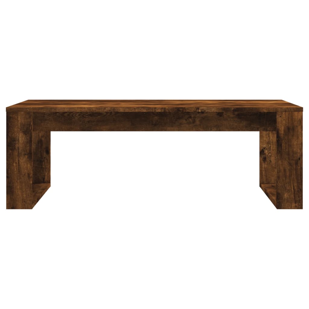Stolić za kavu boja hrasta 102 x 50 x 35 cm konstruirano drvo
