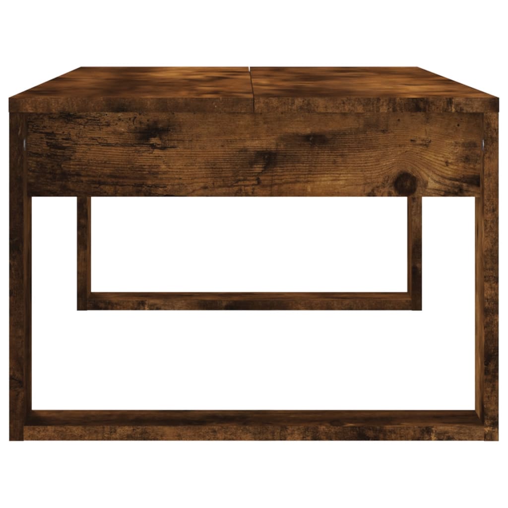 Stolić za kavu boja hrasta 102 x 50 x 35 cm konstruirano drvo