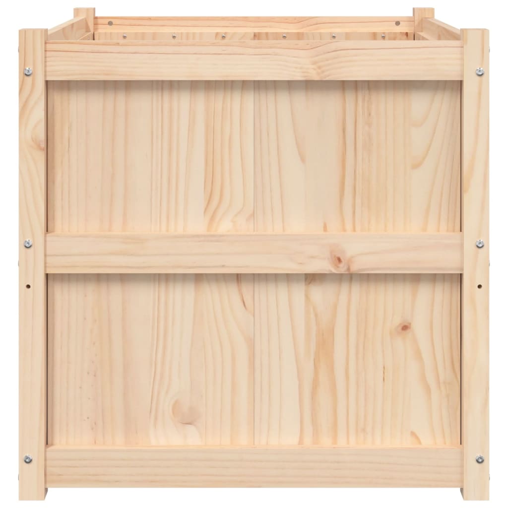 Vrtna sadilica 70 x 70 x 70 cm od masivne borovine