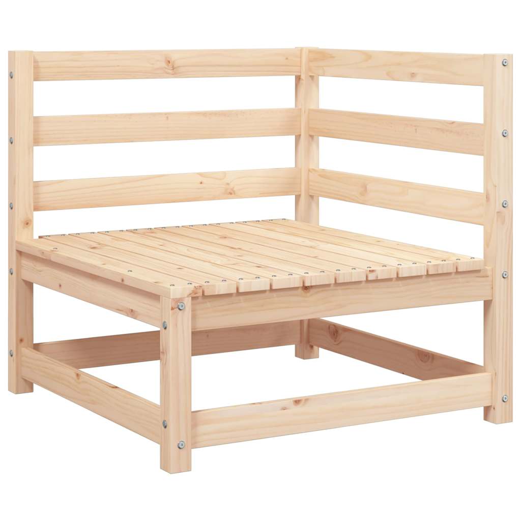 Kutne vrtne sofe 2 kom 70 x 70 x 67 cm od masivne borovine