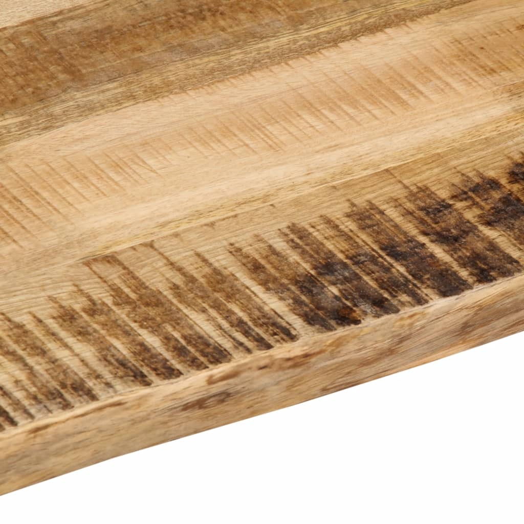 Stolna ploča sa živi rub 70x40x3,8 cm masivno grubo drvo manga