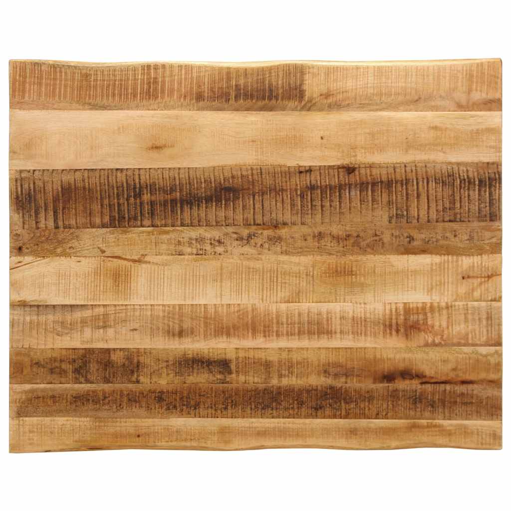 Ploča stola s prirodnim rubom 100x80x3,8 cm Masivno drvo, neobrađeni mango