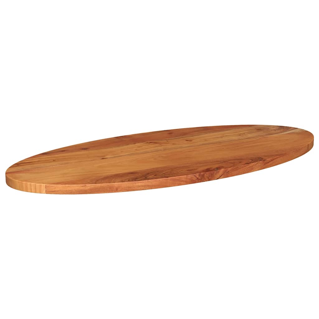 Stolna ploča 90x40x3,8 cm ovalna od masivnog drva bagrema