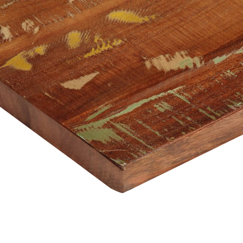 Ploča za stol 120x40x2,5 cm pravokutna masivno obnovljeno drvo