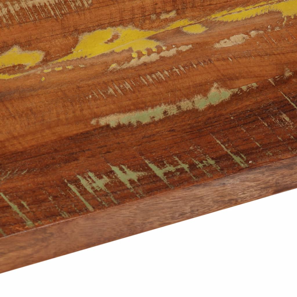 Ploča za stol 120x40x2,5 cm pravokutna masivno obnovljeno drvo