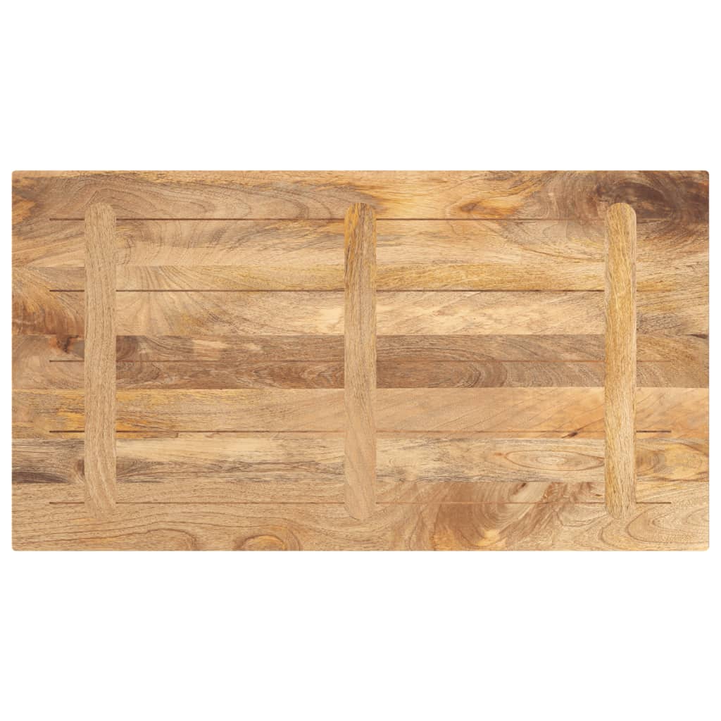 Stolna ploča 120x60x2,5 cm pravokutna od masivnog drva manga