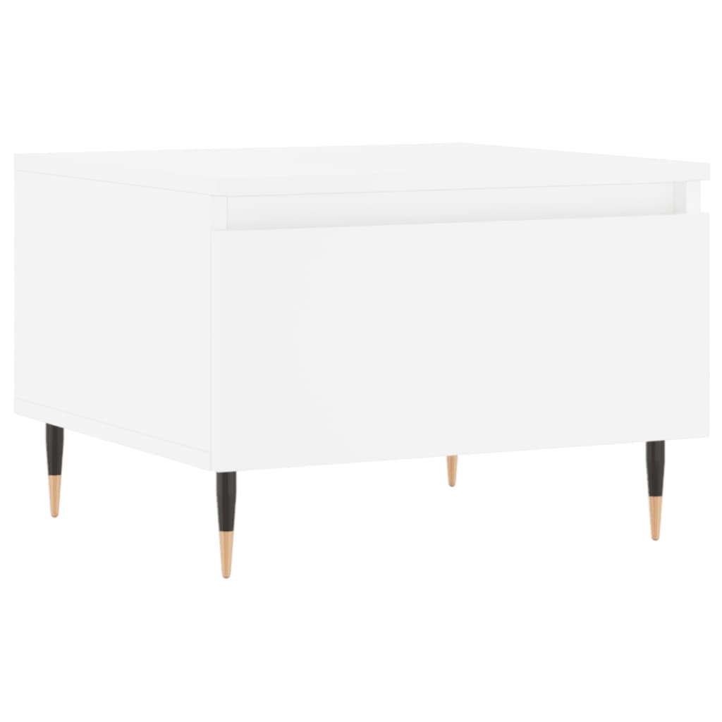 Stolići za kavu 2 kom bijeli 50 x 46 x 35 cm konstruirano drvo