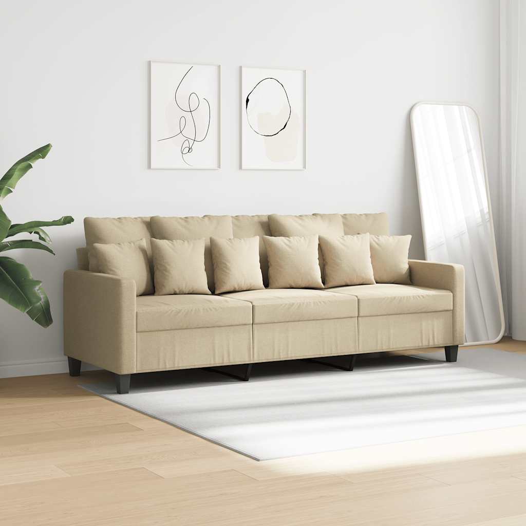 Trosjed od tkanine krem 180 cm