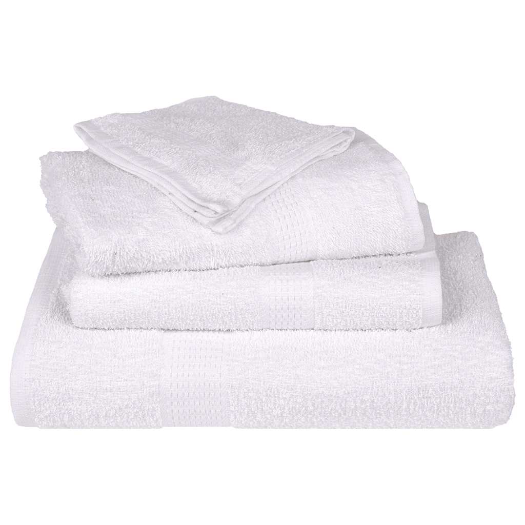 Ručnici za ruke FROGN 4 kom Bijeli 50x100 cm 360 g/m²