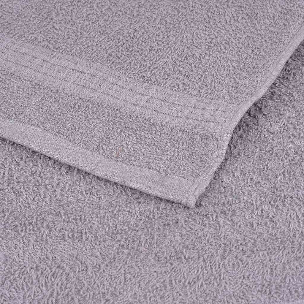 Ručnici za goste FROGN 4 kom. Sivi 30x50 cm 360 g/m²