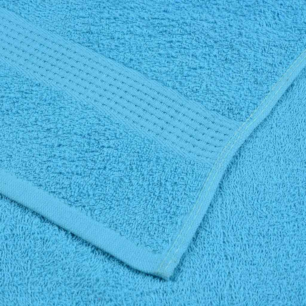 Ručnici za goste FROGN 4 kom. tirkizne 30x50 cm 360 g/m²