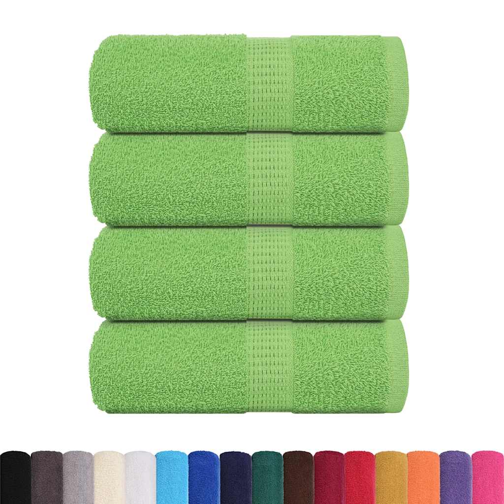 Ručnici za goste FROGN 4 kom. jabukasto zelene 30x50 cm 360 g/m²