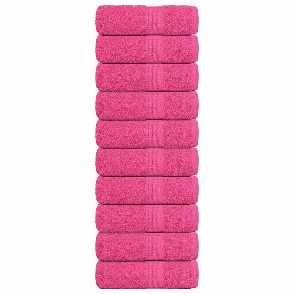 Ručnici za goste FROGN 10 kom. Roze 30x50 cm 360 g/m²