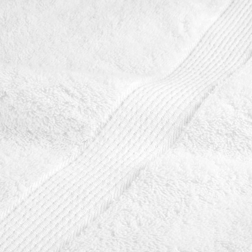 Premium ručnici za pranje SOLUND 4 kom. Bijeli 30x30 cm 600 g/m²