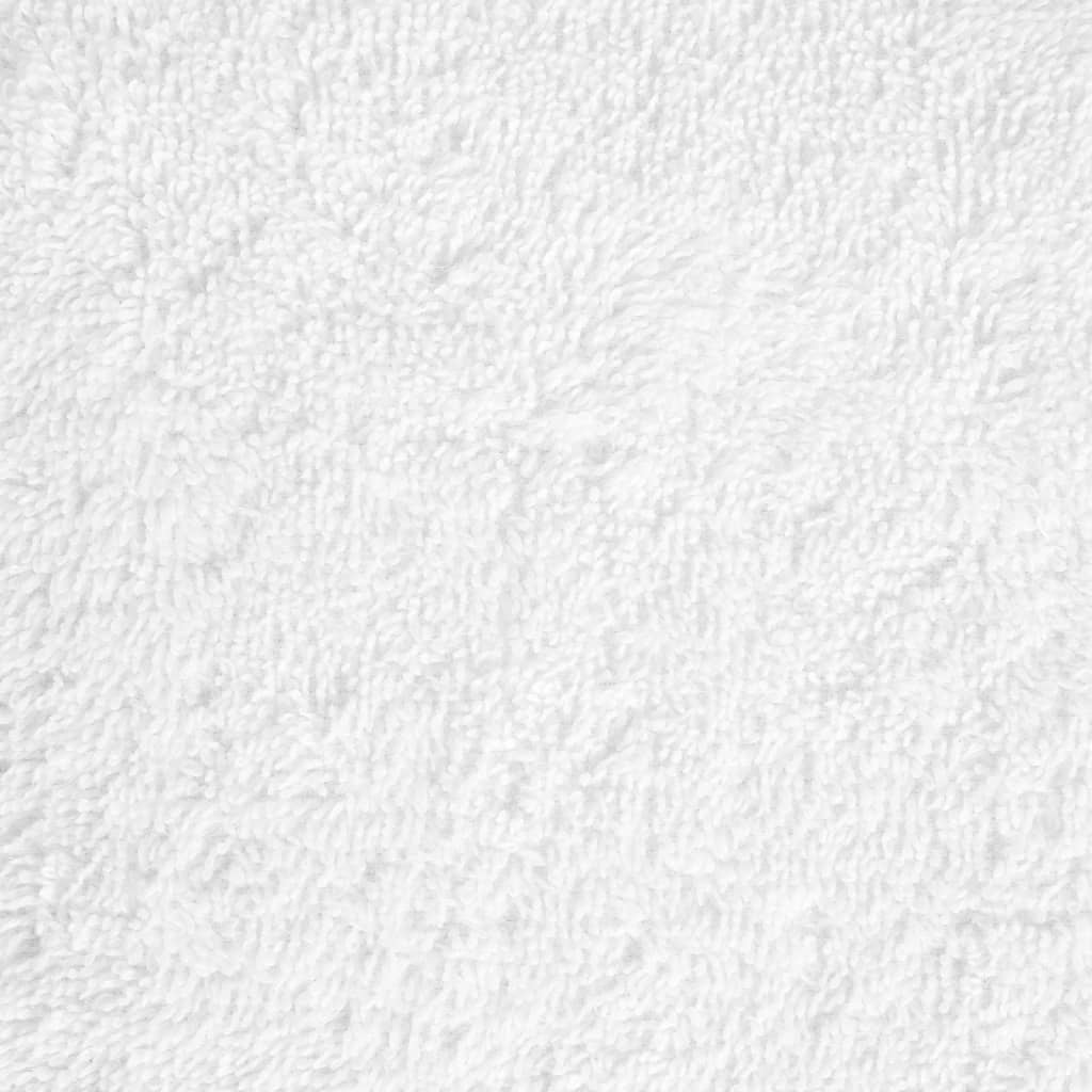 Premium ručnici za goste SOLUND 10 kom. Bijeli 30x50 cm 600 g/m²