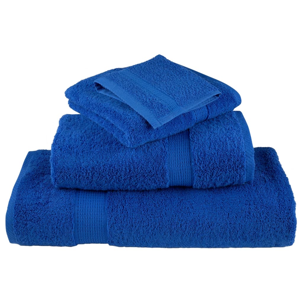 Premium ručnici za ruke SOLUND 2 kom. plavi 50x100 cm 600 g/m²