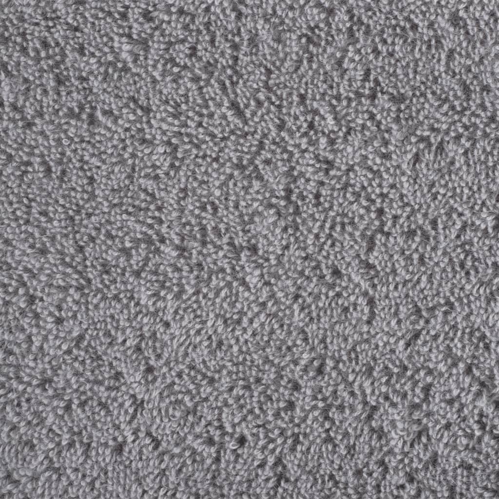 Premium ručnici za ruke SOLUND 4 kom. sivi 50x100 cm 600 g/m²