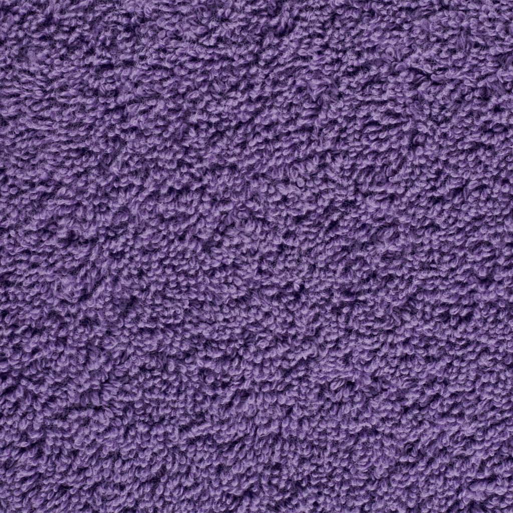 Premium ručnici za pranje SOLUND 10 kom. ljubičaste 30x30 cm 600 g/m²