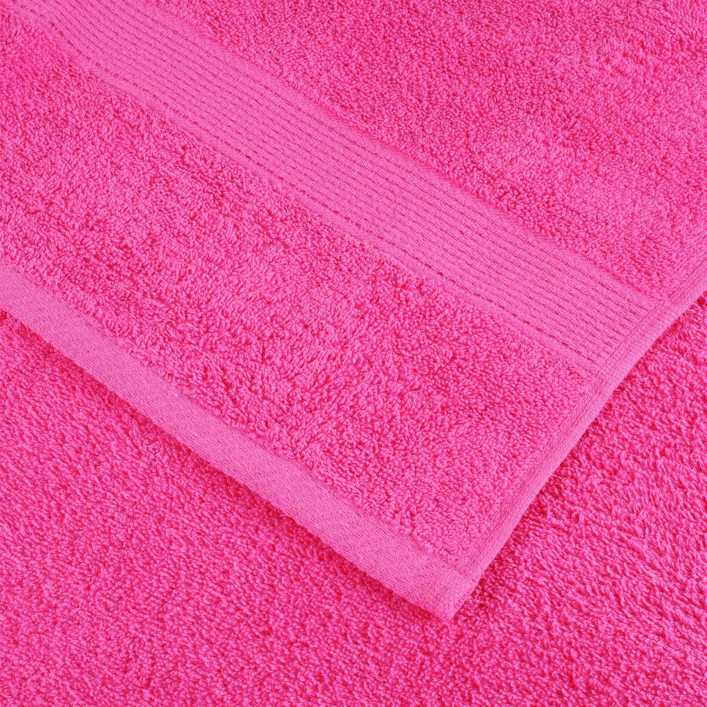 Premium ručnici za pranje SOLUND 4 kom. ružičaste 30x30 cm 600 g/m²