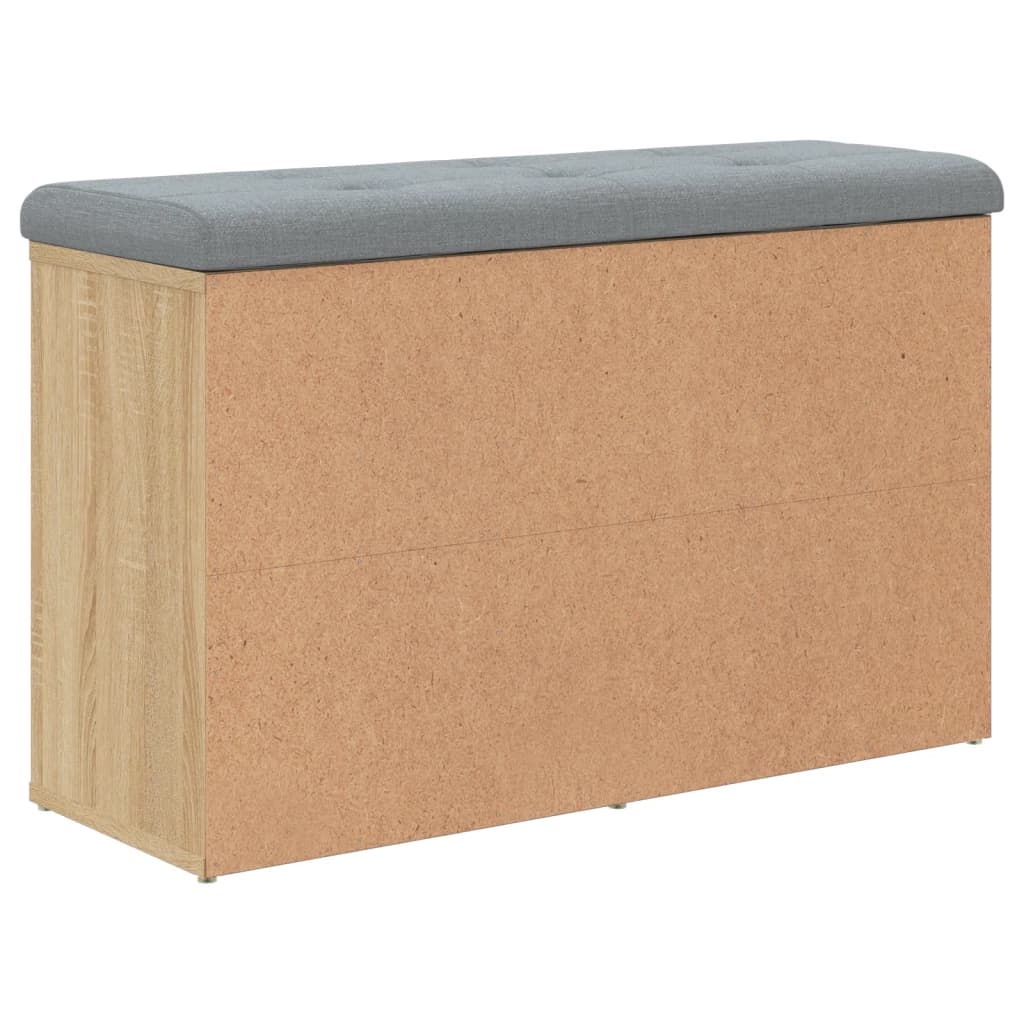 Klupa za cipele Sonoma hrast 82x32x50 cm Konstruirano drvo